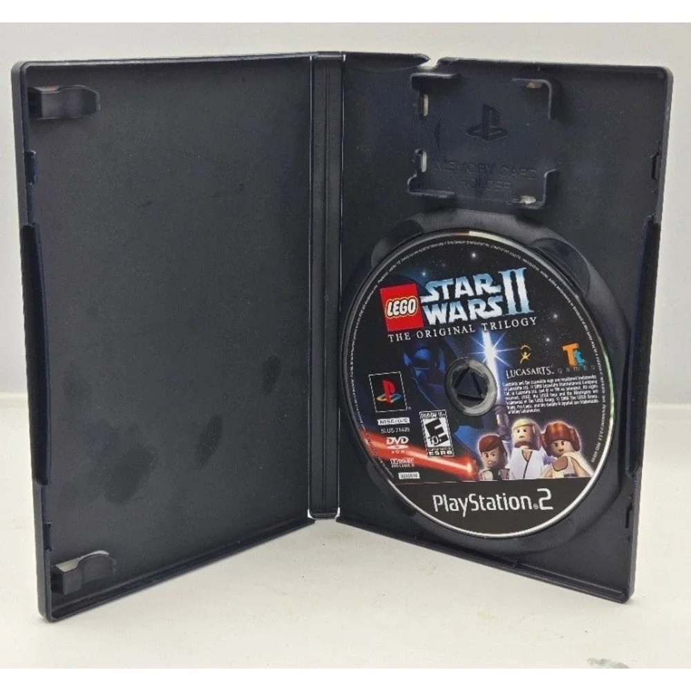 Lego Star Wars 1 & 2 II Original Trilogy PS2 PlayStation 2 Game Bundle Lot